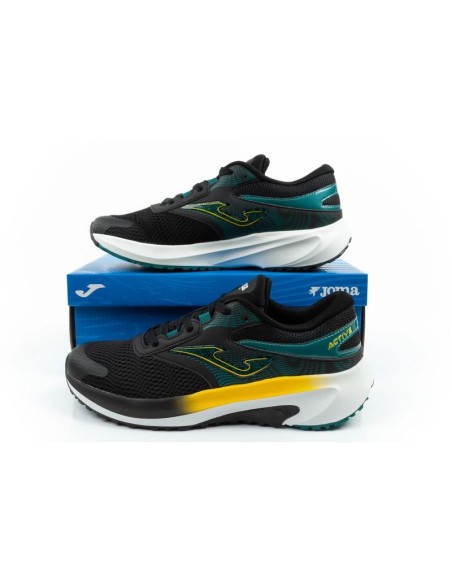 Joma men's Active running shoes comfortable and durable black and blue