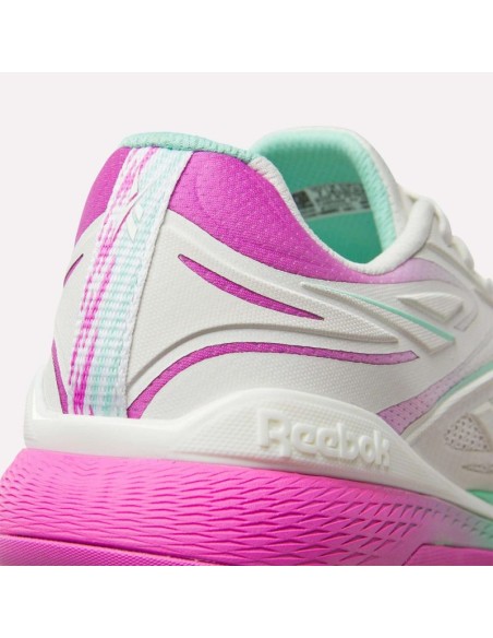 Reebok NANO X5 EDGE CHALKVIRTUAL PINKATOMIC AQUA sneakers 100249420