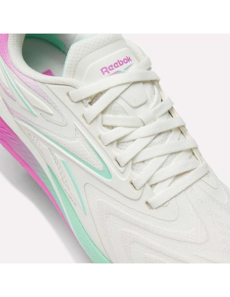 Reebok NANO X5 EDGE CHALKVIRTUAL PINKATOMIC AQUA sneakers 100249420