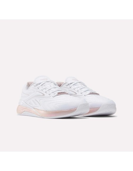 Reebok NANO X5 EDGE WHITEMUTED MAUVE sneakers 100249417