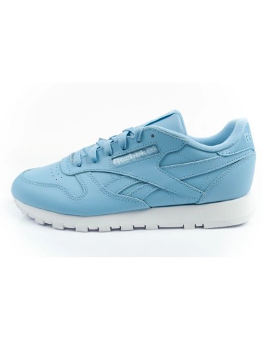 Reebok women's sports shoes Classic sneakers blue fashionable leather