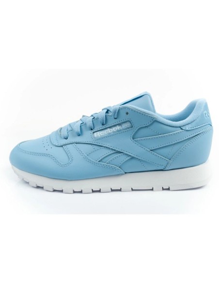 Reebok women's sports shoes Classic sneakers blue fashionable leather