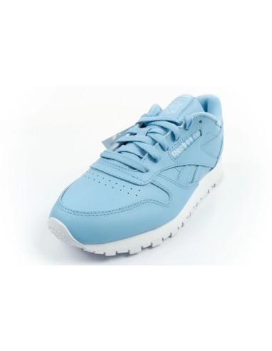 Reebok women's sports shoes Classic sneakers blue fashionable leather