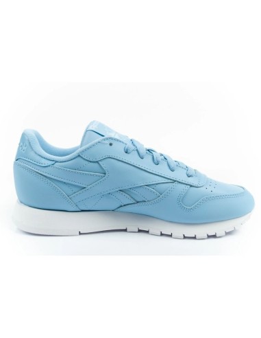 Reebok women's sports shoes Classic sneakers blue fashionable leather