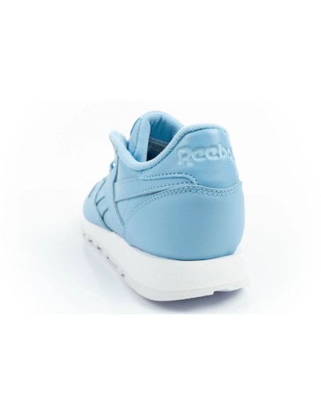 Reebok women's sports shoes Classic sneakers blue fashionable leather