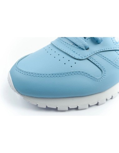 Reebok women's sports shoes Classic sneakers blue fashionable leather
