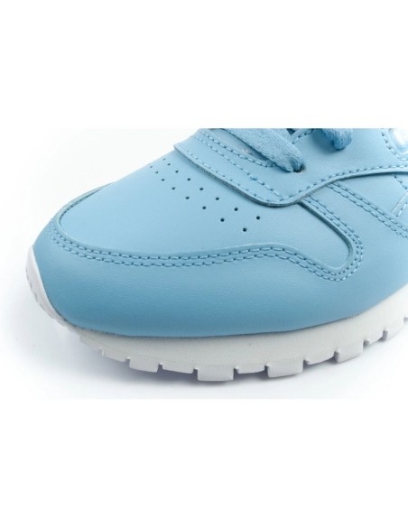 Reebok women's sports shoes Classic sneakers blue fashionable leather