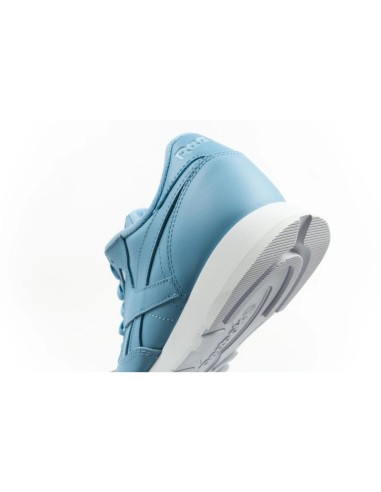 Reebok women's sports shoes Classic sneakers blue fashionable leather