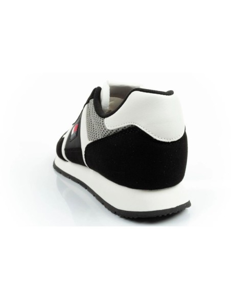 Tommy Hilfiger Men's Tjm Runner Casual Black Sneakers