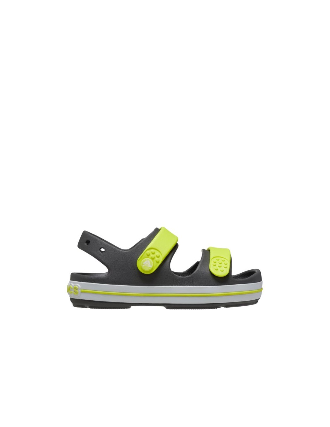 Crocs Crocband Cruiser Kids Sandals GrayGreen 209424 1NJ