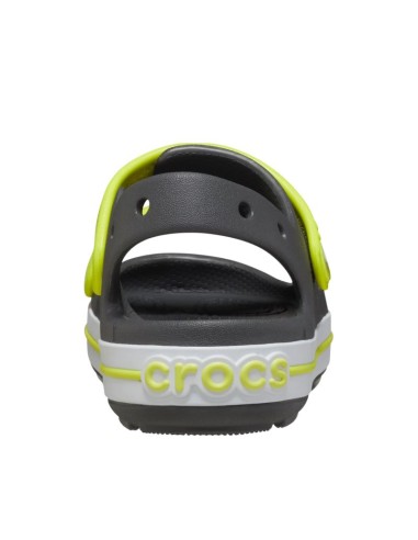 Crocs Crocband Cruiser Kids Sandals GrayGreen 209424 1NJ