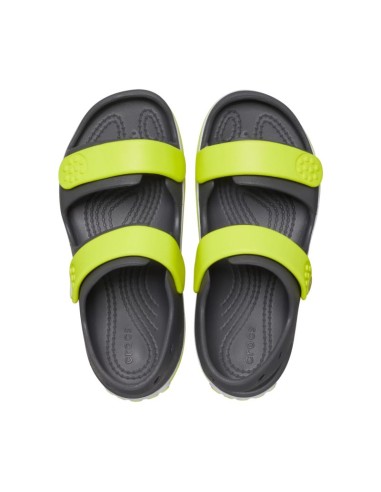 Crocs Crocband Cruiser Kids Sandals GrayGreen 209424 1NJ