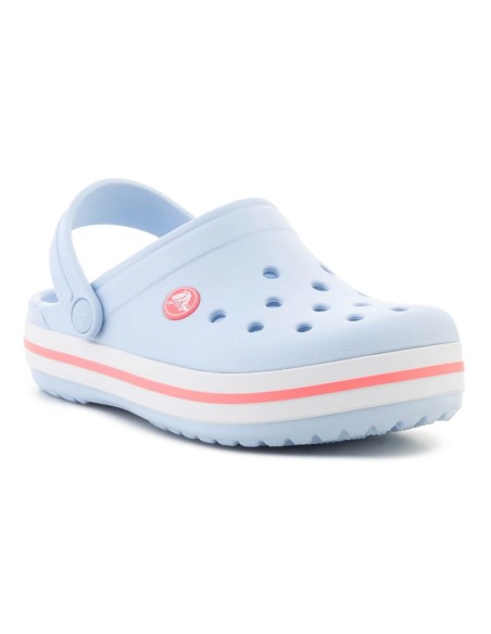 CROCS CROCBAND KIDS CLOG BLUE FROSTGUAVA 2070064XQ