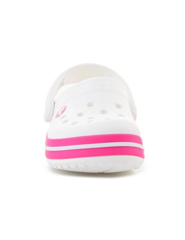 CROCS CROCBAND KIDS CLOG T WHITEPINK CRUSH 2070056WU