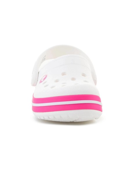 CROCS CROCBAND KIDS CLOG T WHITEPINK CRUSH 2070056WU