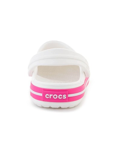 CROCS CROCBAND KIDS CLOG T WHITEPINK CRUSH 2070056WU