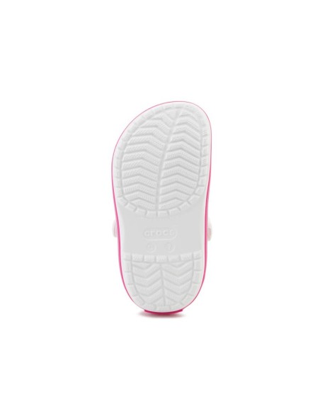 CROCS CROCBAND KIDS CLOG T WHITEPINK CRUSH 2070056WU