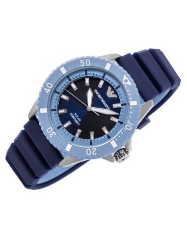 EMPORIO ARMANI World Explorer Solar AR11785 Men's Watch BOX