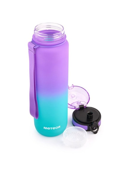 Meteor Bottle 1000 ml 17664 purpleblue