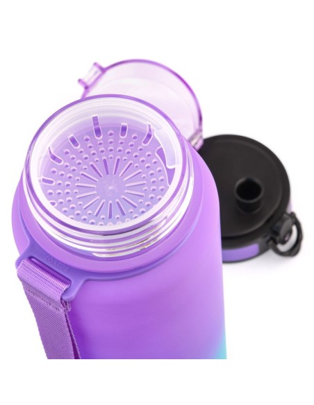 Meteor Bottle 1000 ml 17664 purpleblue