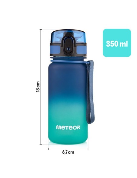 Meteor Bottle 350 ml 17657 BlueTurquoise