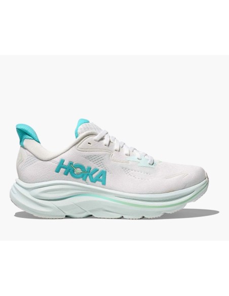 HOKA Clifton 10 Women's Running Shoes WhiteCielo Blue 1162031WTCL