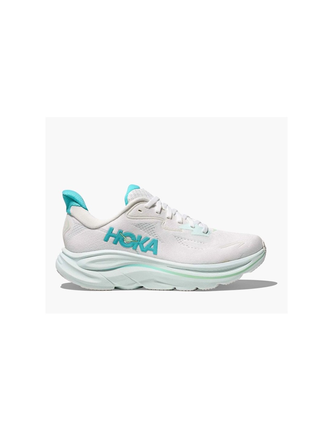 Hoka HOKA Clifton 10 Women's Running Shoes WhiteCielo Blue 1162031WTCL