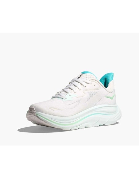 HOKA Clifton 10 Women's Running Shoes WhiteCielo Blue 1162031WTCL