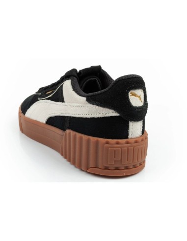 Puma women's sports shoes sneakers Carina 30 leather black fashionable