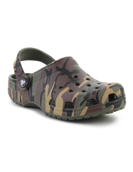 CROCS CLASSIC CAMOUFLAGE CLOG K ARMY GREENMULTI 2118793TC