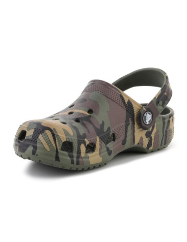 CROCS CLASSIC CAMOUFLAGE CLOG K ARMY GREENMULTI 2118793TC