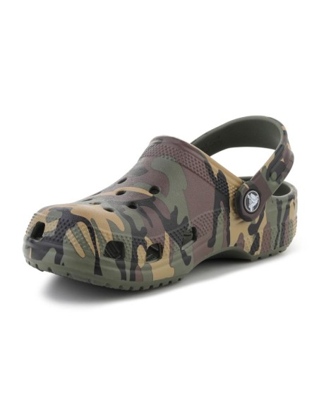 CROCS CLASSIC CAMOUFLAGE CLOG K ARMY GREENMULTI 2118793TC