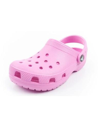 Crocs Classic children's clog sandals fashionable pink comfortable lightweight