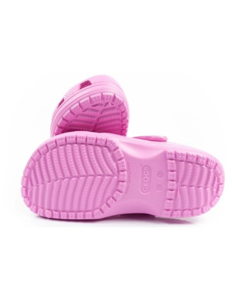 Crocs Classic children's clog sandals fashionable pink comfortable lightweight