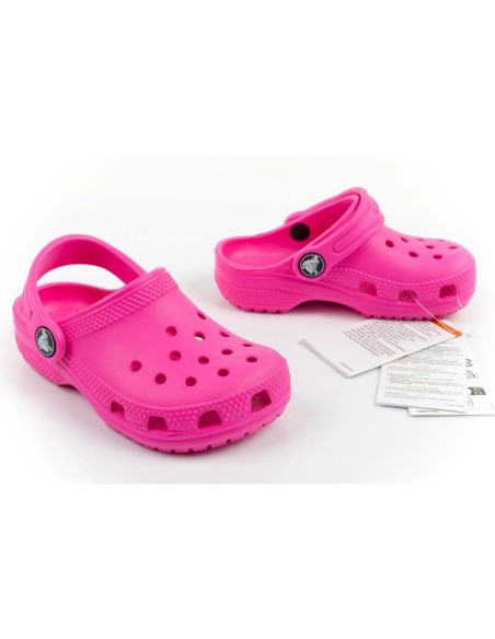Crocs Classic Clog T children's clogs sandals pink comfortable fashionable