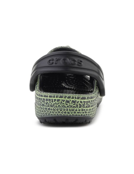 CROCS CLASSIC IAM SCARY DINO CLOG T KIDS BLACK 211372001