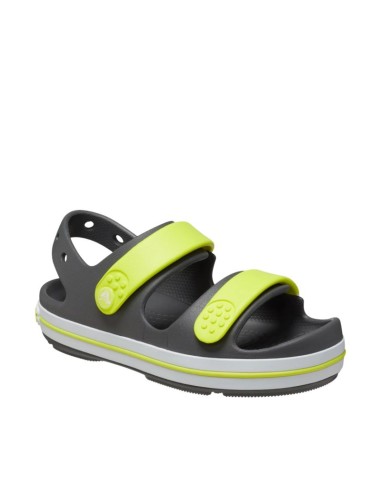 Crocs Crocband Cruiser Graphite Yellow Children's Sandals 209423 1NJ