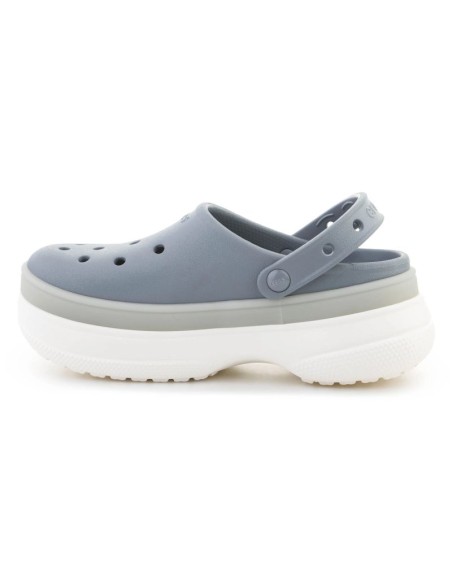 CROCS CLASSIC FROSTED STACKED CLOG CONCRETE 2125670Z3