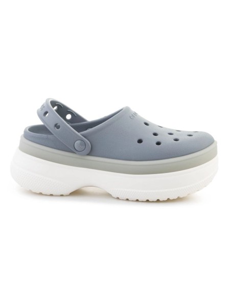 CROCS CLASSIC FROSTED STACKED CLOG CONCRETE 2125670Z3