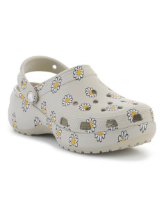CROCS CLASSIC PLATFORM CLOG IN FLORAL METEOR 2126681WY