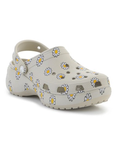CROCS CLASSIC PLATFORM CLOG IN FLORAL METEOR 2126681WY