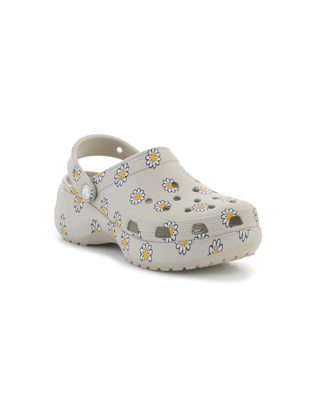 CROCS CLASSIC PLATFORM CLOG IN FLORAL METEOR 2126681WY