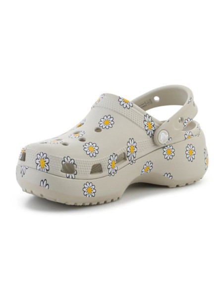 CROCS CLASSIC PLATFORM CLOG IN FLORAL METEOR 2126681WY