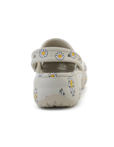 CROCS CLASSIC PLATFORM CLOG IN FLORAL METEOR 2126681WY