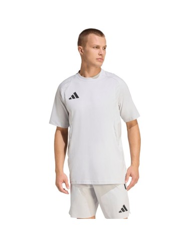 Men's adidas Tiro 26 Travel Tee light gray KD1120