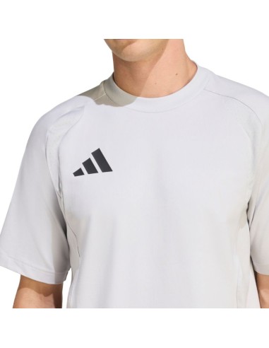 Men's adidas Tiro 26 Travel Tee light gray KD1120