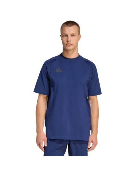Men's adidas Tiro 26 Travel Tee Navy Blue KD1119