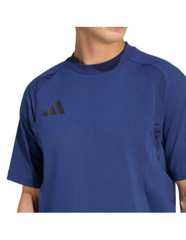 Men's adidas Tiro 26 Travel Tee Navy Blue KD1119