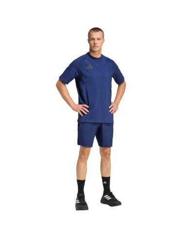 Men's adidas Tiro 26 Travel Tee Navy Blue KD1119