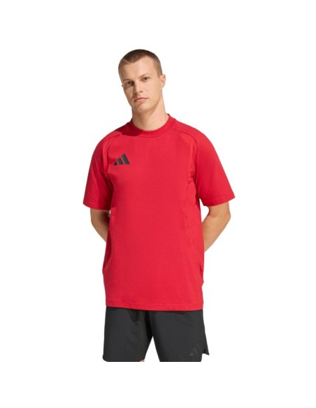 Men's adidas Tiro 26 Travel Tee red KD1121